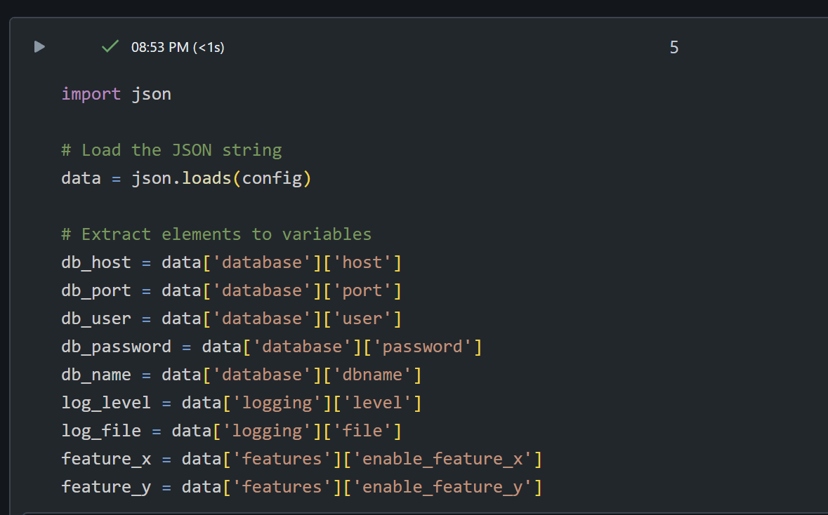 flatten json